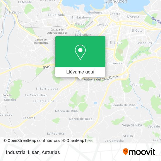 Mapa Industrial Lisan