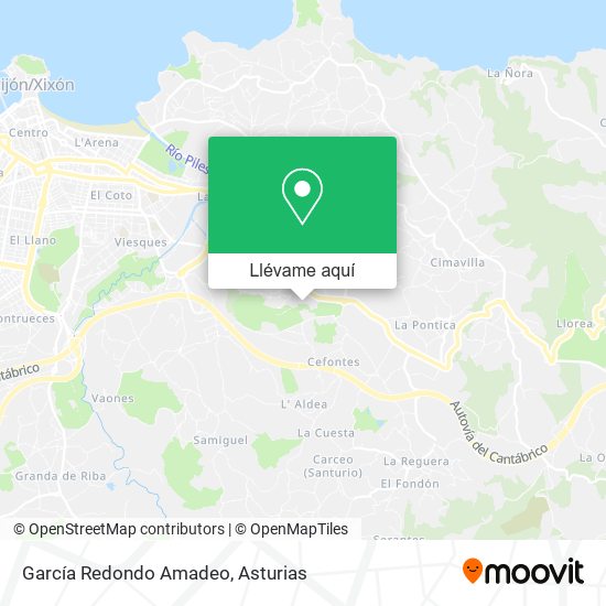 Mapa García Redondo Amadeo