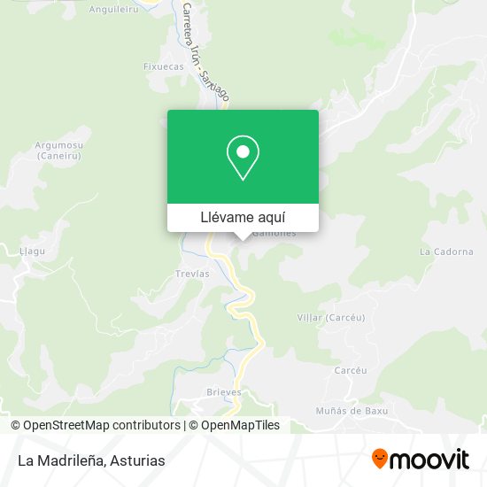 Mapa La Madrileña