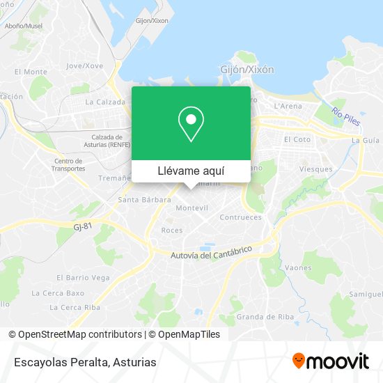 Mapa Escayolas Peralta