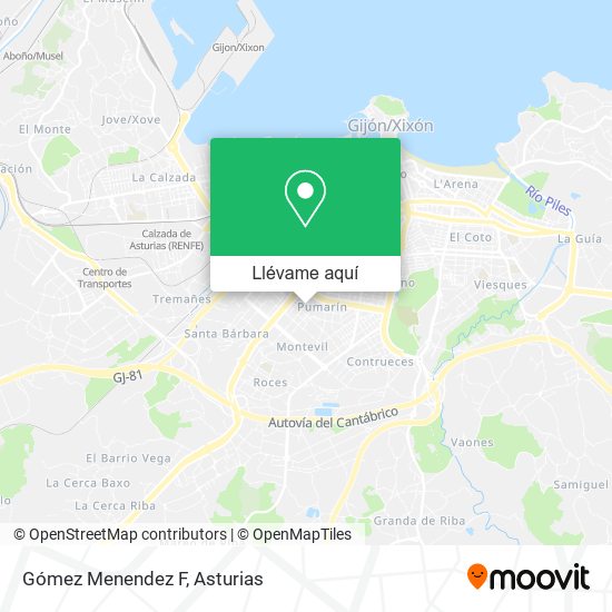 Mapa Gómez Menendez F