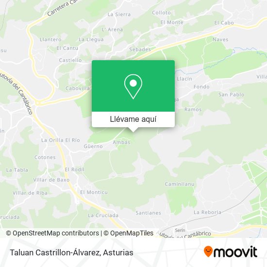 Mapa Taluan Castrillon-Álvarez