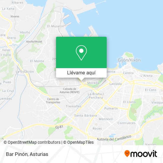 Mapa Bar Pinón