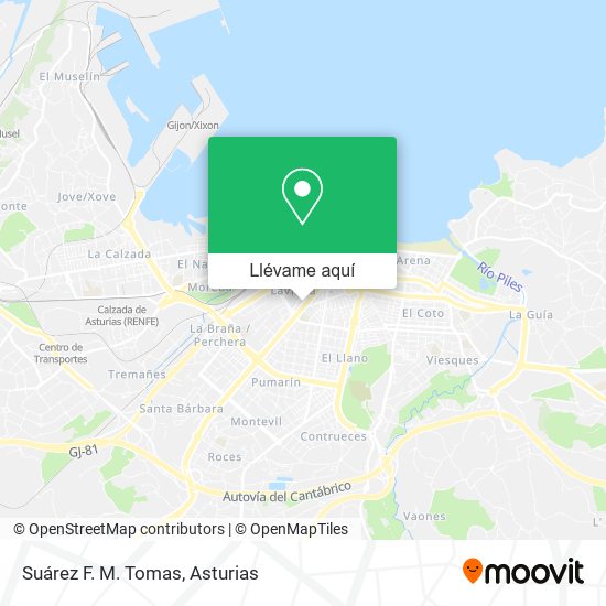 Mapa Suárez F. M. Tomas
