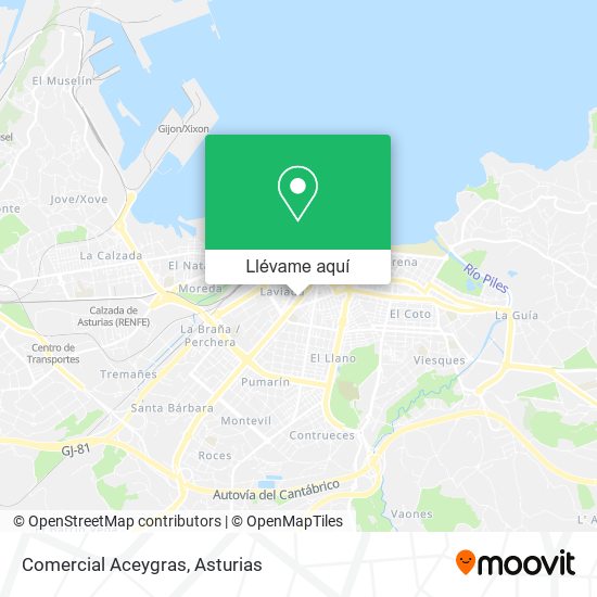 Mapa Comercial Aceygras