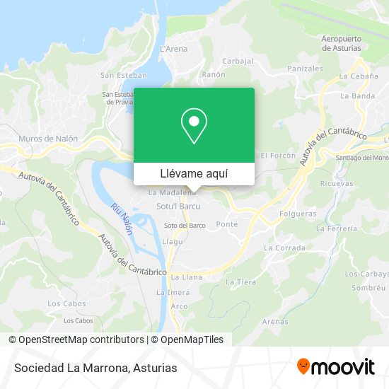 Mapa Sociedad La Marrona