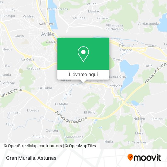 Mapa Gran Muralla