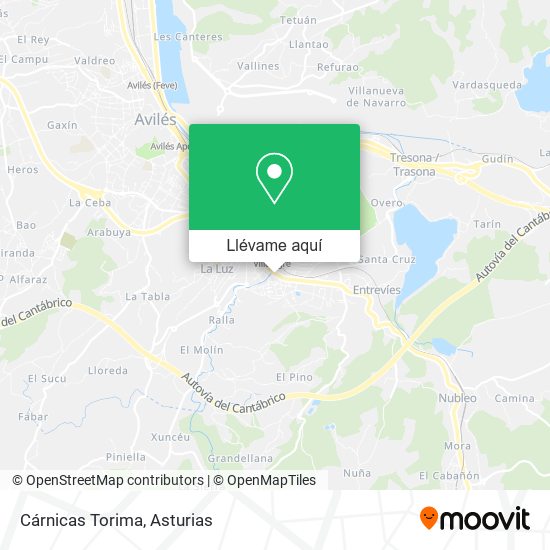Mapa Cárnicas Torima