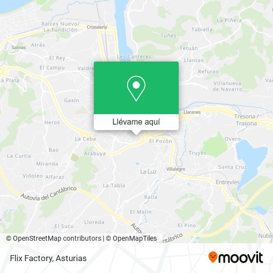 Mapa Flix Factory