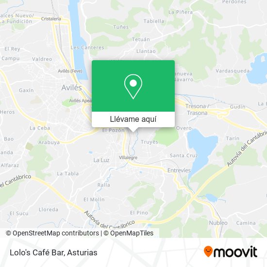 Mapa Lolo's Café Bar