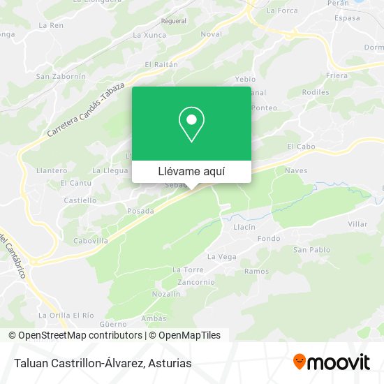 Mapa Taluan Castrillon-Álvarez