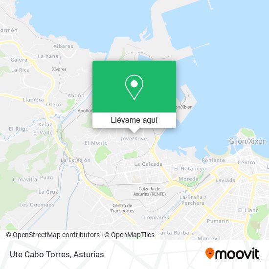 Mapa Ute Cabo Torres