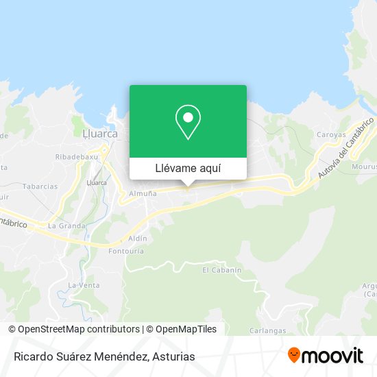 Mapa Ricardo Suárez Menéndez