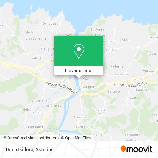 Mapa Doña Isidora