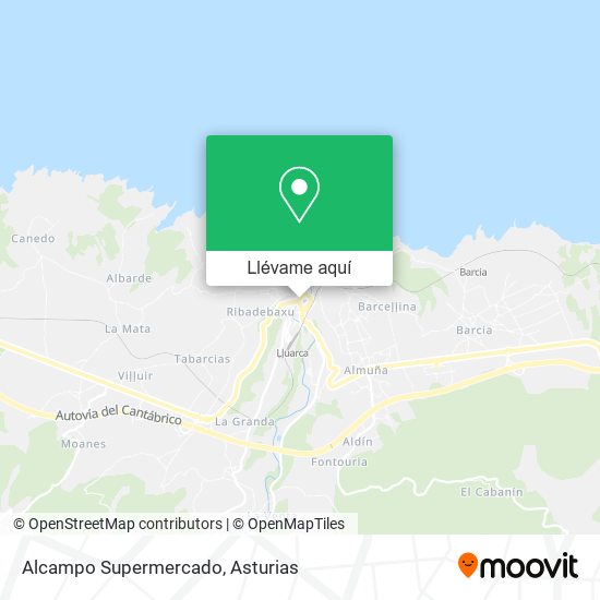Mapa Alcampo Supermercado