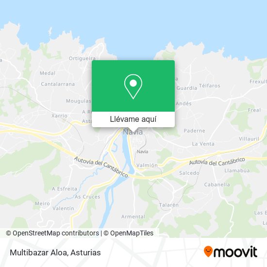 Mapa Multibazar Aloa