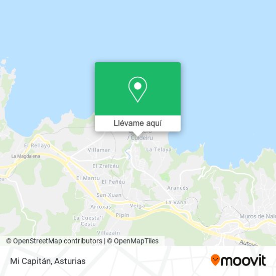 Mapa Mi Capitán