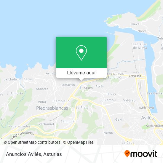 Mapa Anuncios Avilés