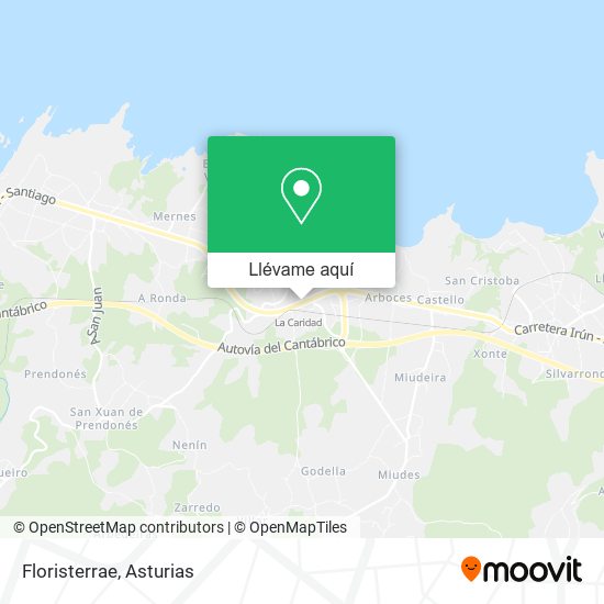 Mapa Floristerrae