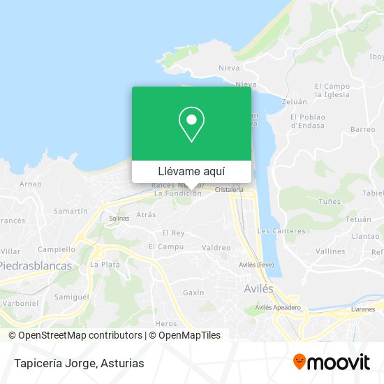Mapa Tapicería Jorge
