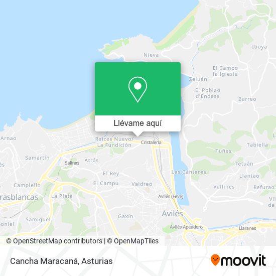 Mapa Cancha Maracaná
