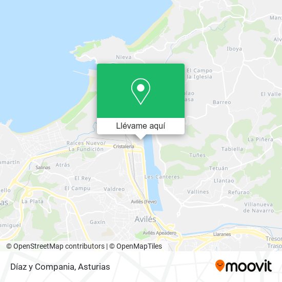 Mapa Díaz y Compania