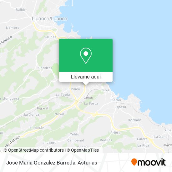 Mapa José Maria Gonzalez Barreda
