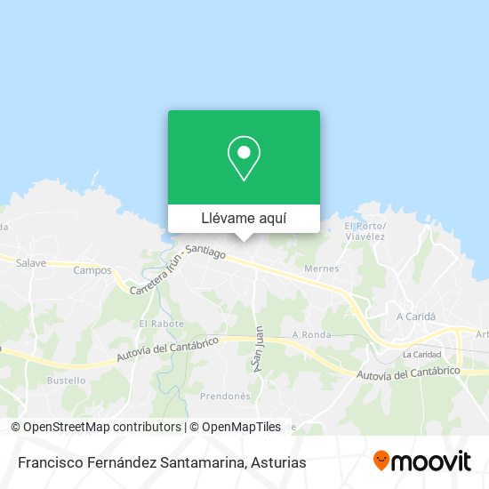 Mapa Francisco Fernández Santamarina