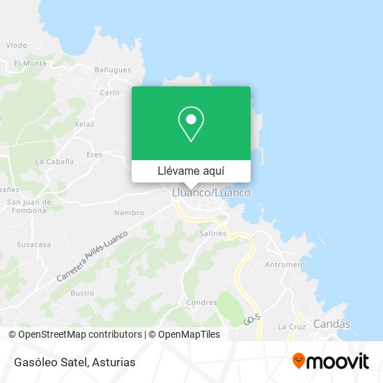 Mapa Gasóleo Satel