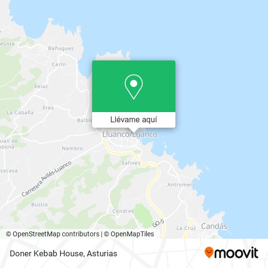 Mapa Doner Kebab House