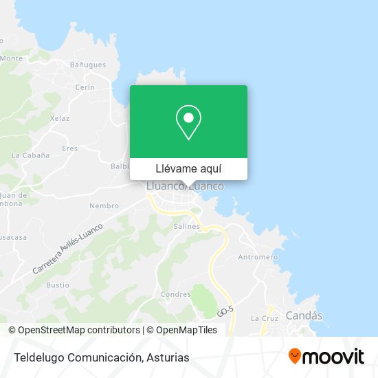 Mapa Teldelugo Comunicación