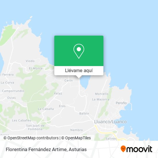 Mapa Florentina Fernández Artime