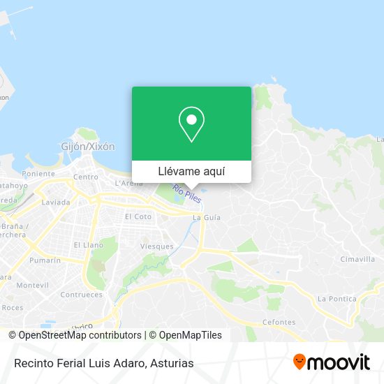 Mapa Recinto Ferial Luis Adaro