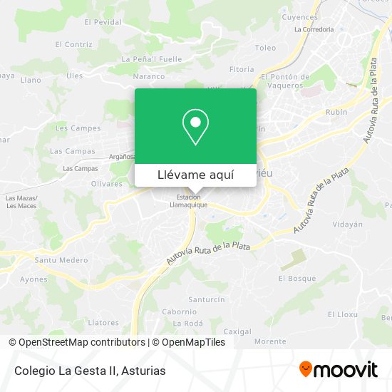Mapa Colegio La Gesta II