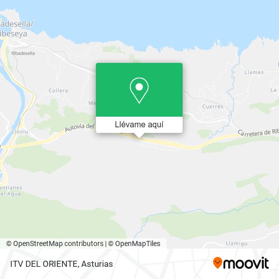 Mapa ITV DEL ORIENTE