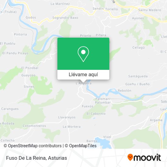Mapa Fuso De La Reina