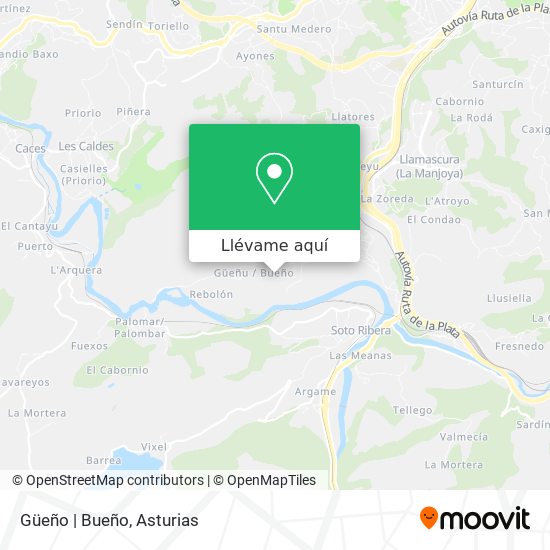 Mapa Güeño | Bueño