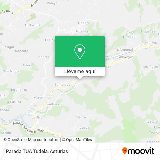 Mapa Parada TUA Tudela