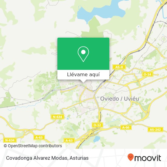 Mapa Covadonga Alvarez Modas