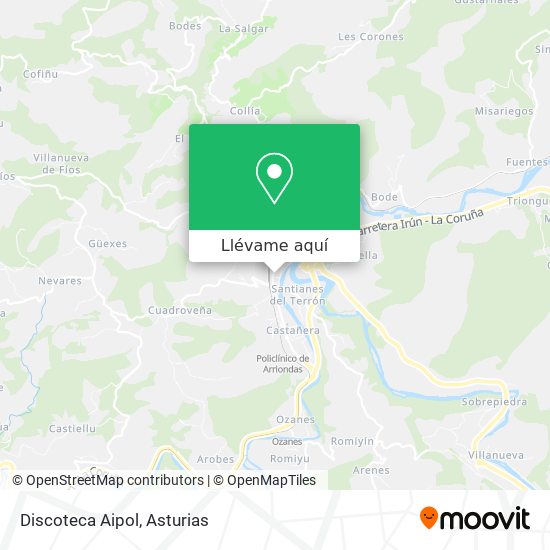 Mapa Discoteca Aipol