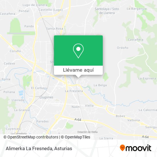 Mapa Alimerka La Fresneda