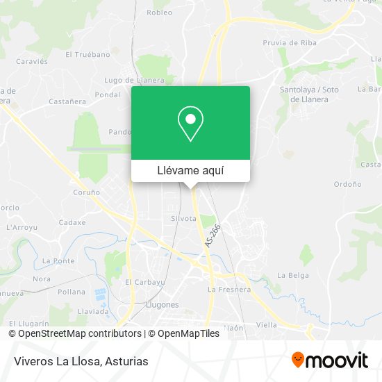 Mapa Viveros La Llosa