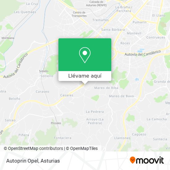 Mapa Autoprin Opel