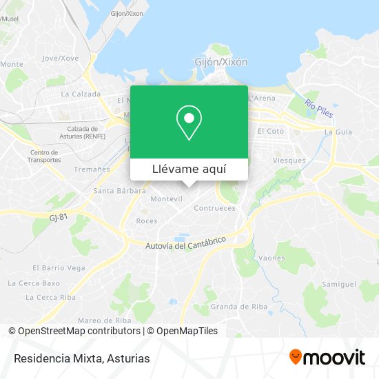 Mapa Residencia Mixta