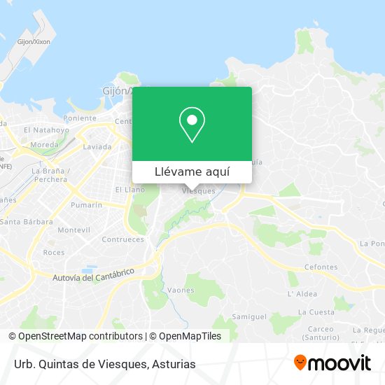 Mapa Urb. Quintas de Viesques