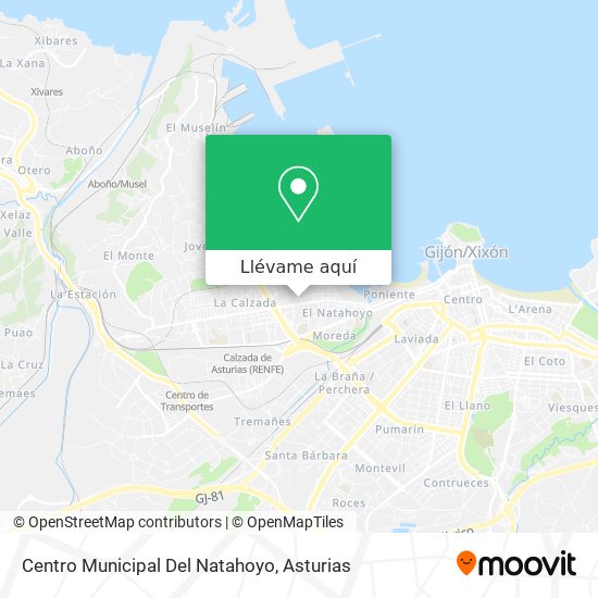 Mapa Centro Municipal Del Natahoyo