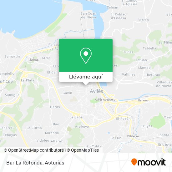 Mapa Bar La Rotonda