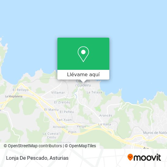 Mapa Lonja De Pescado