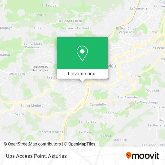 Mapa Ups Access Point