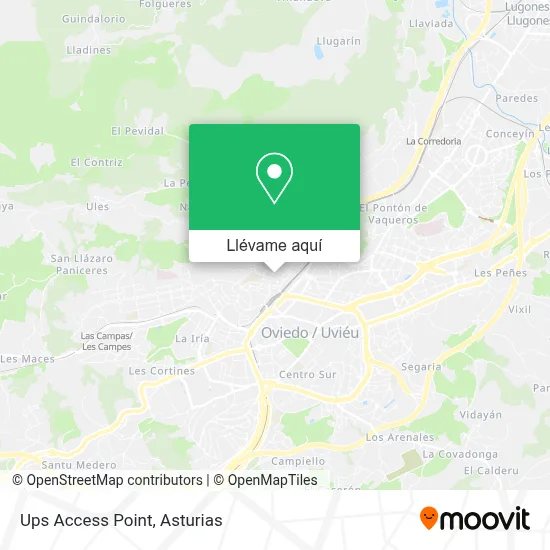 Mapa Ups Access Point
